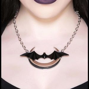 Free with purchase! Killstar Chiroptera Bat Necklace